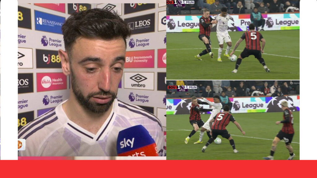 Bruno Fernandez Questions Referee's Penalty Decisions. Fernandez specifically highlighted a foul on Amad, questioning why it wasn't considered a penalty. His comments have sparked debate among fans and pundits, with many agreeing that the decisions were inconsistent.